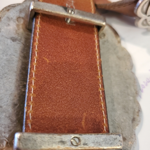 Vintage Nocona Western Concho Belt - Picture 10 of 11